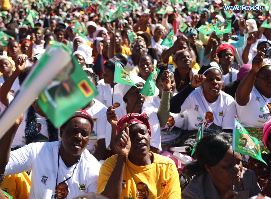 ZIMBABWE-MARONDERA-ZANU-PF-RALLY