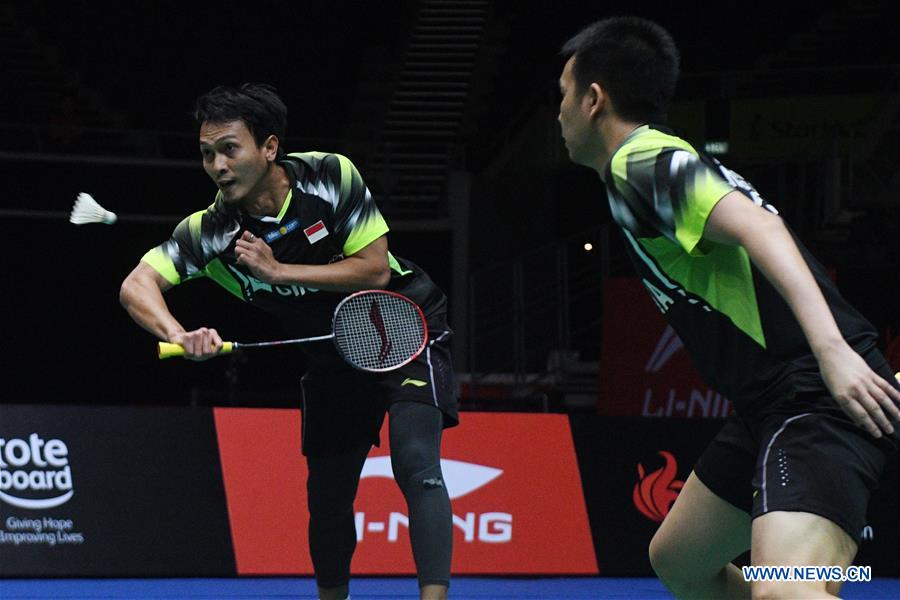 (SP)SINGAPORE-BADMINTON-SINGAPORE OPEN-MEN'S DOUBLE-FINAL