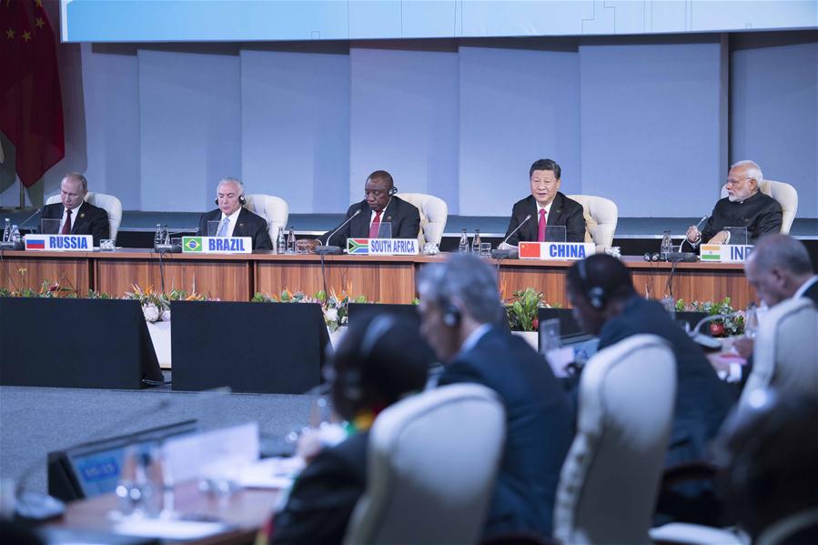 SOUTH AFRICA-JOHANNESBURG-CHINA-XI JINPING-BRICS PLUS-DIALOGUE