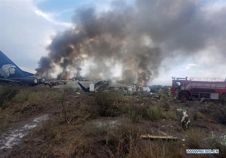 MEXICO-DURANGO-PLANE-CRASH 