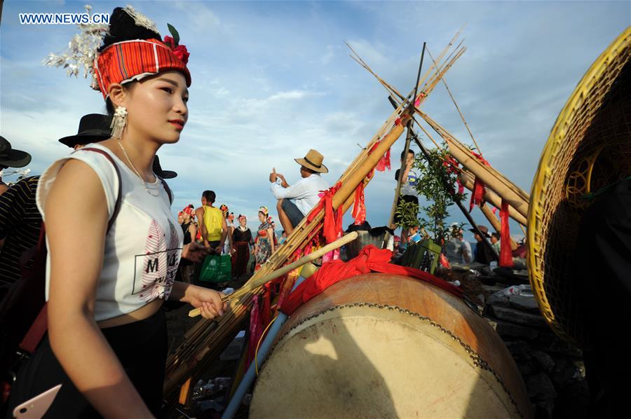 #CHINA-GUIZHOU-MIAO ETHNIC GROUP-QIYU FESTIVAL (CN*)