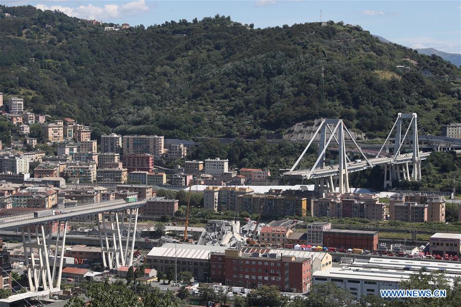 ITALY-GENOA-BRIDGE COLLAPSE