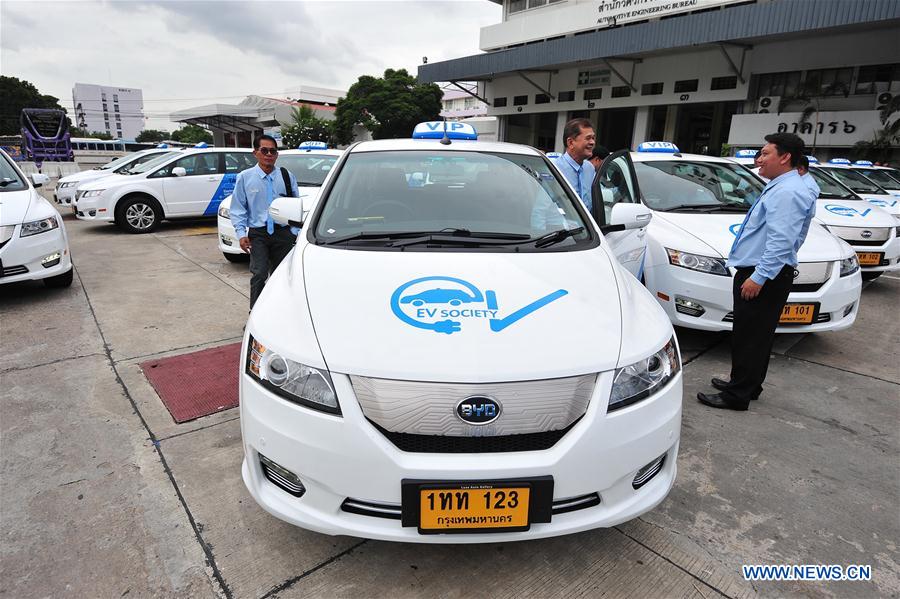 THAILAND-BANGKOK-CHINA-EV TAXI