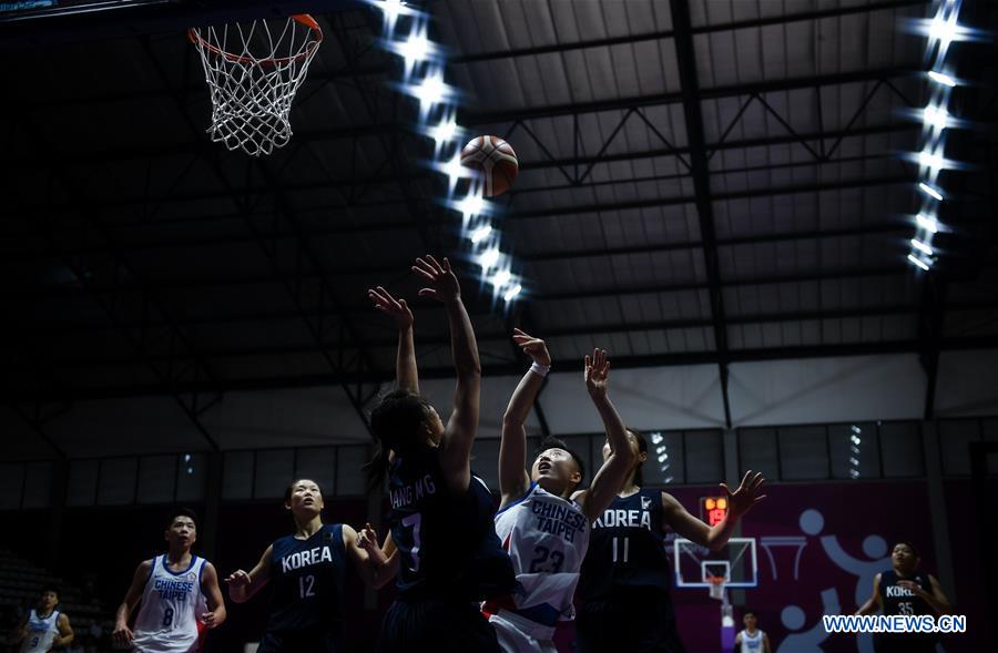 (SP)INDONESIA-JAKARTA-ASIAN GAMES-WOMEN'S BASKETBALL