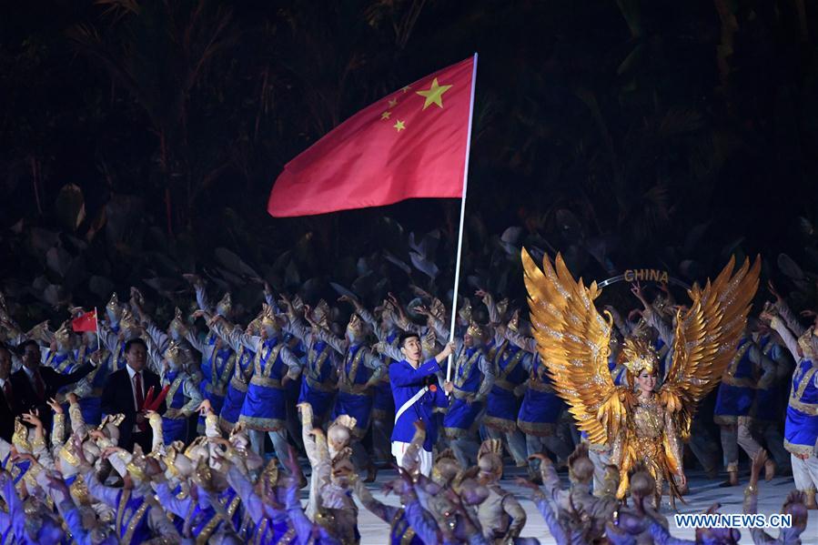 (SP)INDONESIA-JAKARTA-ASIAN GAMES-OPENING CEREMONY