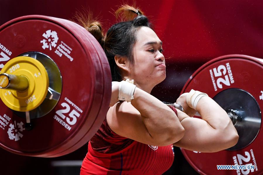 (SP)INDONESIA-JAKARTA-ASIAN GAMES-WEIGHTLIFTING