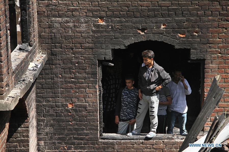 INDIAN-CONTROLLED KASHMIR-SRINAGAR-GUNFIGHT