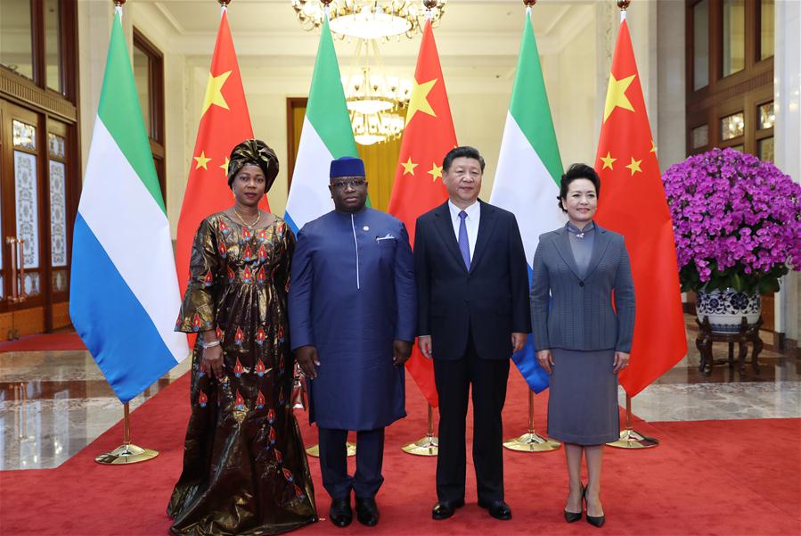 CHINA-BEIJING-XI JINPING-SIERRA LEONEAN PRESIDENT-TALKS (CN)