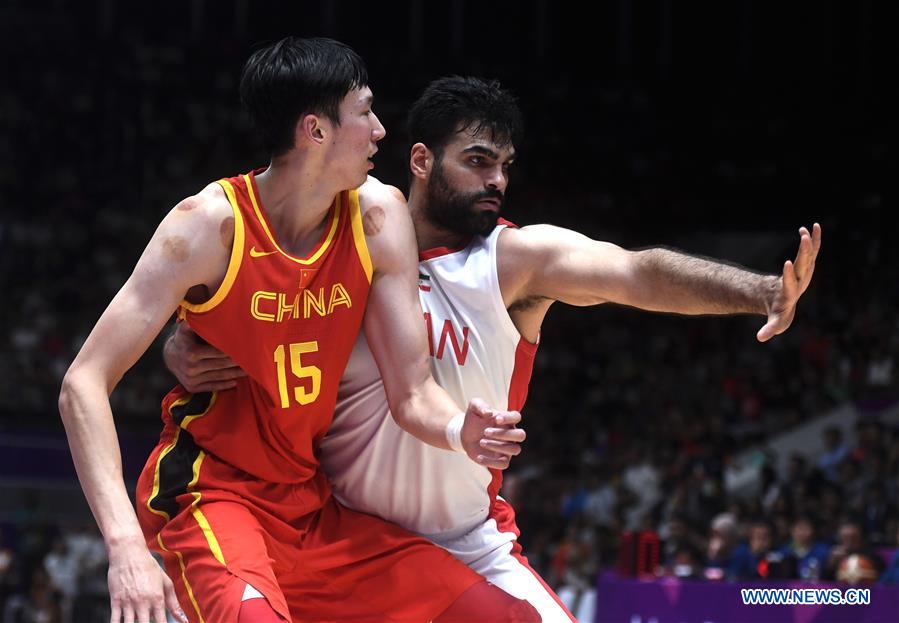 (SP)INDONESIA-JAKARTA-ASIAN GAMES-MEN'S BASKETBALL FINAL-CHINA VS IRAN