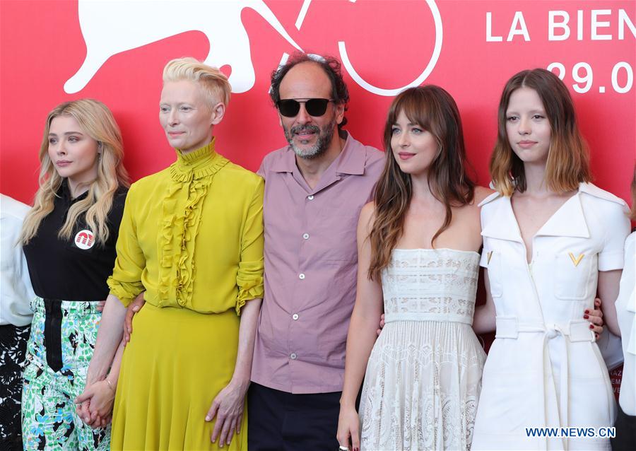 ITALY-VENICE-FILM FESTIVAL-"SUSPIRIA"-PHOTOCALL