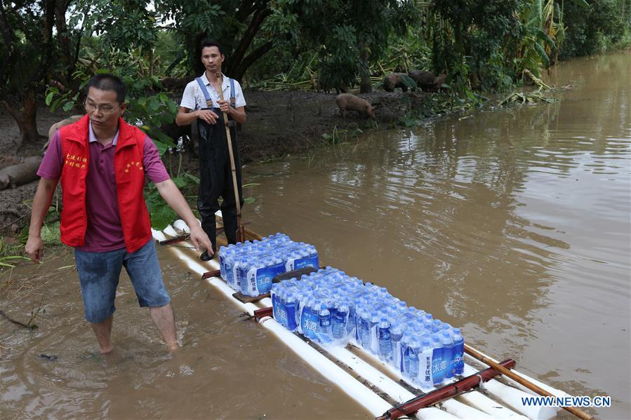 CHINA-GUANGDONG-YANGJIANG-FLOOD RELIEF (CN)