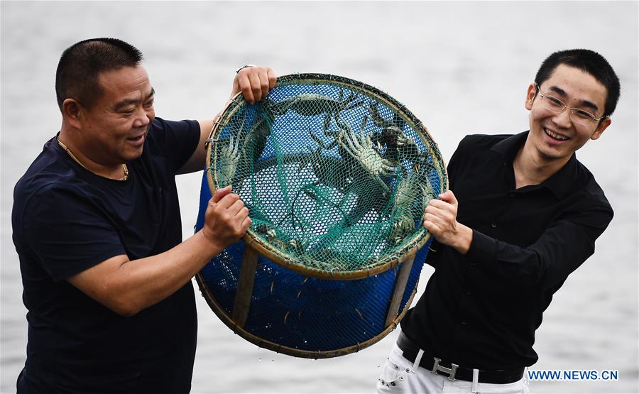 CHINA-JIANGSU-CRAB-HARVEST (CN)