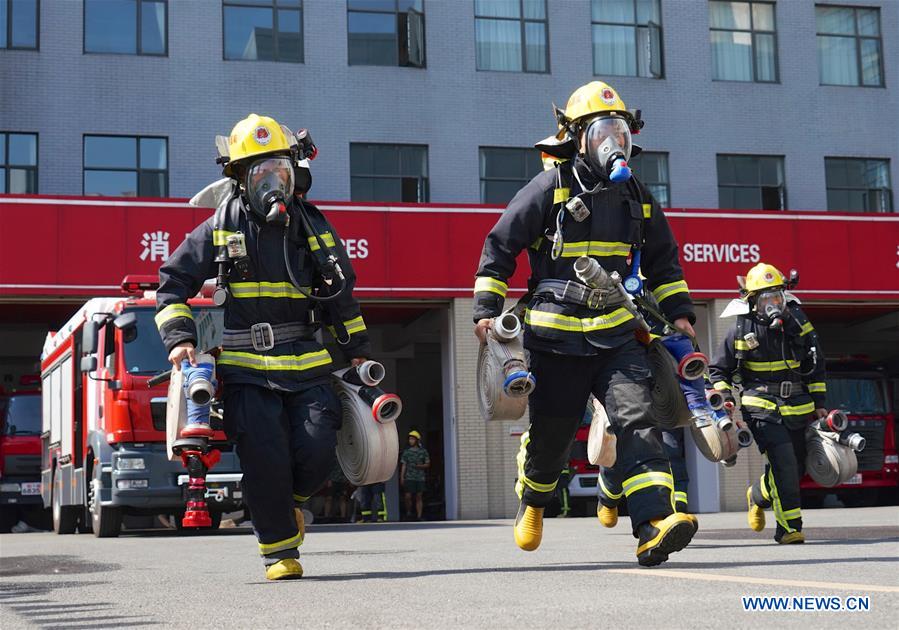 CHINA-JIANGXI-NANCHANG-FIRE DRILL (CN)