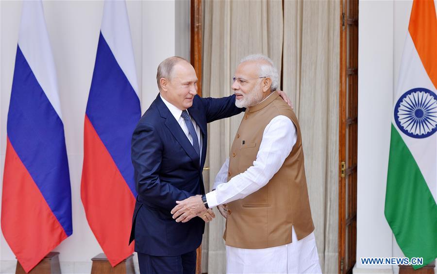 INDIA-NEW DELHI-RUSSIA-PRESIDENT-VISIT