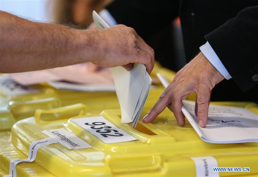 GERMANY-NUERNBERG-BAVARIA-ELECTION