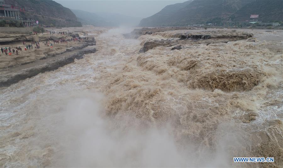 CHINA-SHAANXI-HUKOU WATERFALL (CN)