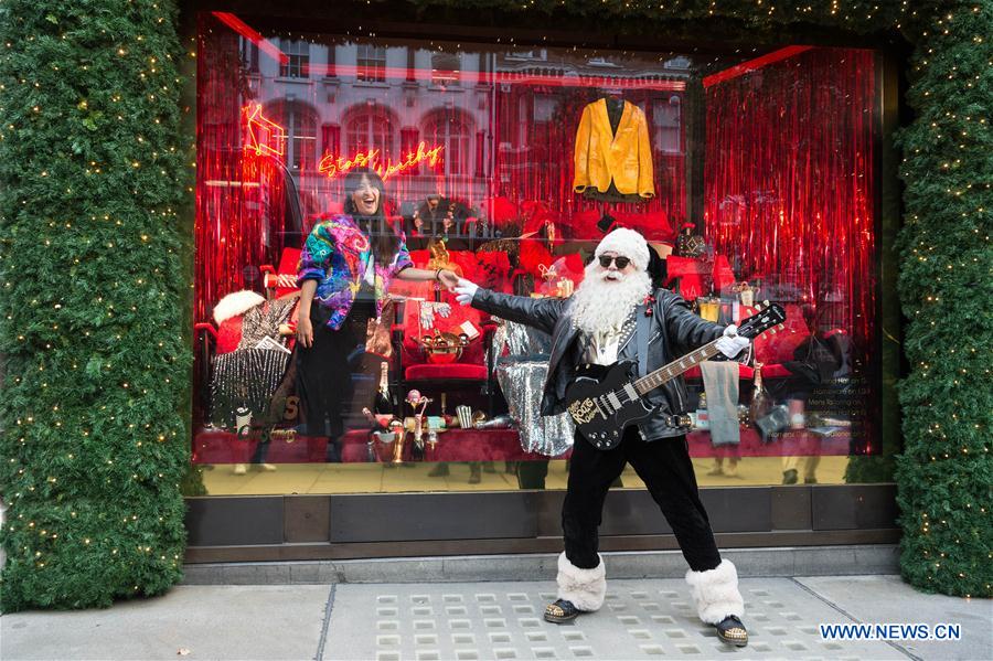 BRITAIN-LONDON-SELFRIDGES-CHRISTMAS WINDOWS-LAUNCH