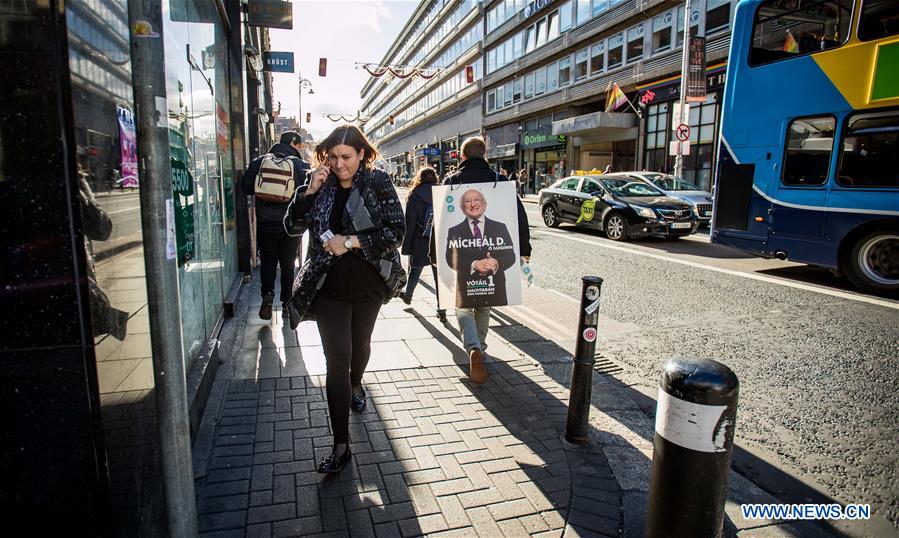 IRELAND-DUBLIN-PRESIDENTIAL ELECTION