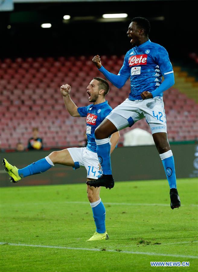 (SP)ITALY-NAPLES-SOCCER-SERIE A-NAPOLI VS EMPOLI