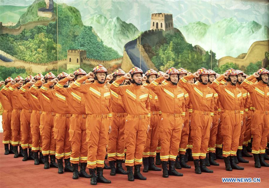 CHINA-BEIJING-NATIONAL FIRE AND RESCUE TEAM (CN)