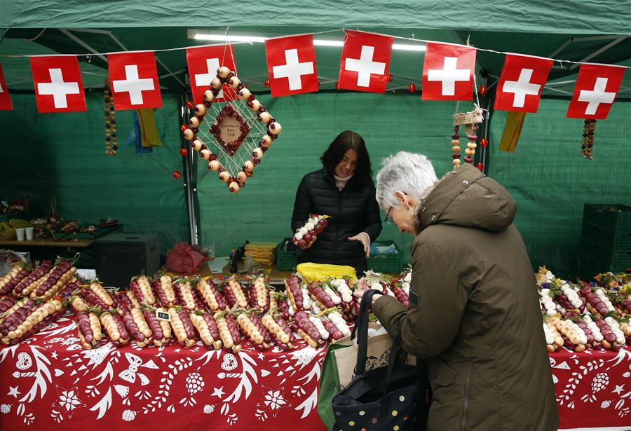 SWITZERLAND-BERN-ONION MARKET-FESTIVAL