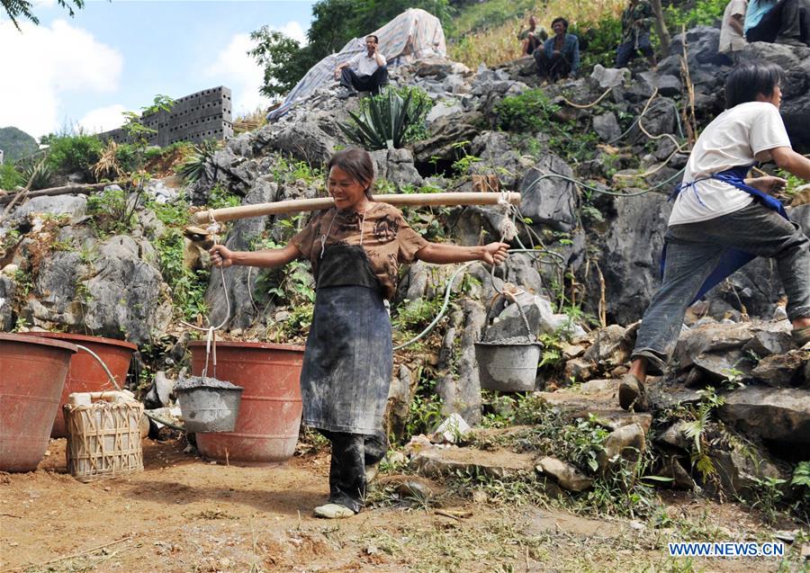 CHINA-GUANGXI-POVERTY ALLEVIATION-STONY DESERTIFICATION CONTROL (CN)