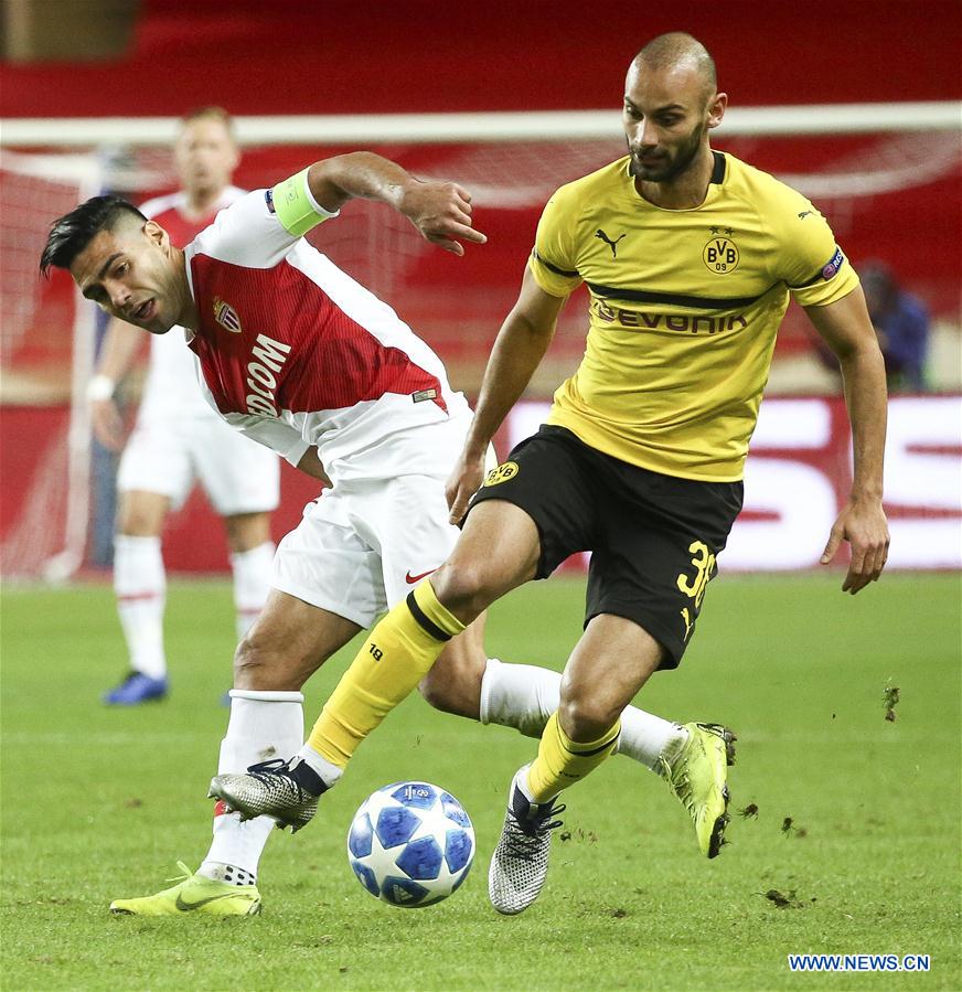 (SP)MONACO-FONTVIEILLE-FOOTBALL-UEFA CHAMPIONS LEAGUE-MONACO VS DORTMUND