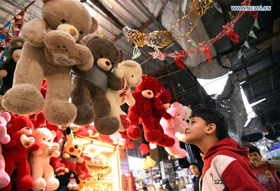 SYRIA-DAMASCUS-HOLIDAY SEASON-MARKET