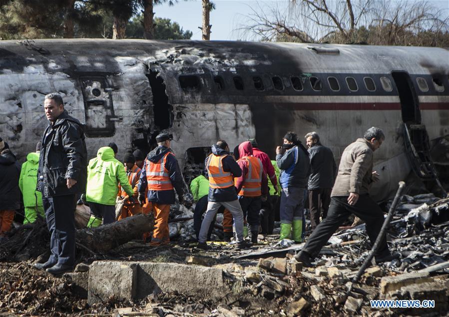 IRAN-KARAJ-PLANE CRASH