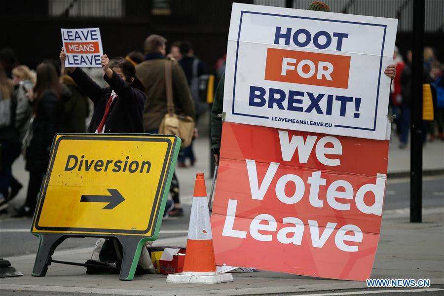 BRITAIN-LONDON-BREXIT-PROTEST