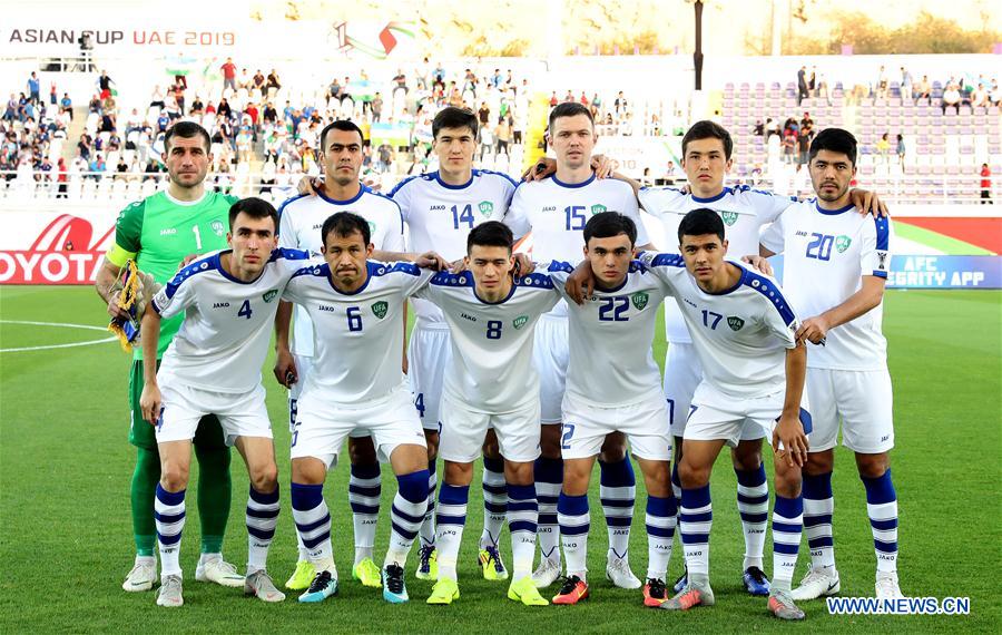 (SP)UAE-AL AIN-SOCCER-AFC ASIAN CUP 2019-GROUP F-JAPAN VS UZBEKISTAN