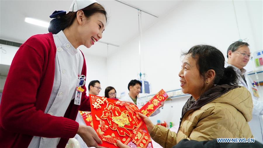 CHINA-NANCHANG-HOSPITAL-SPRING FESTIVAL (CN)