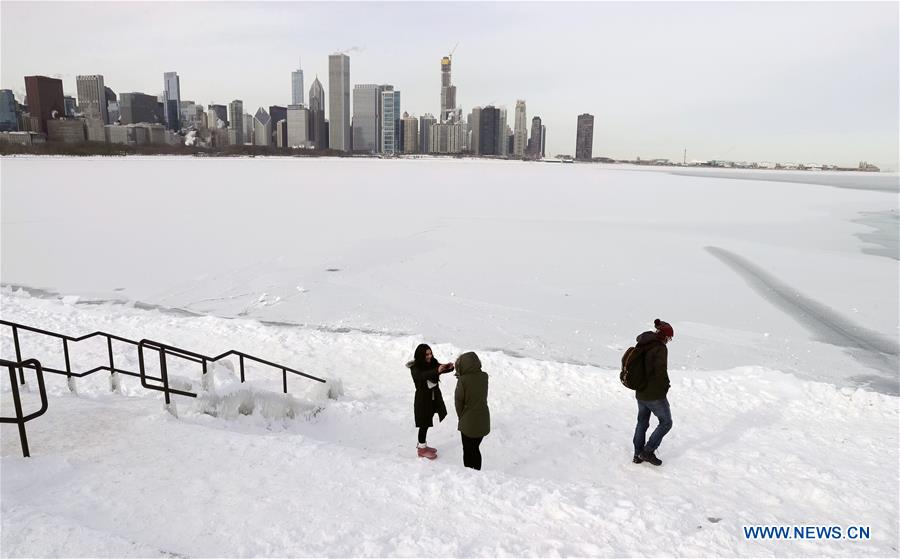 U.S.-CHICAGO-COLD WEATHER