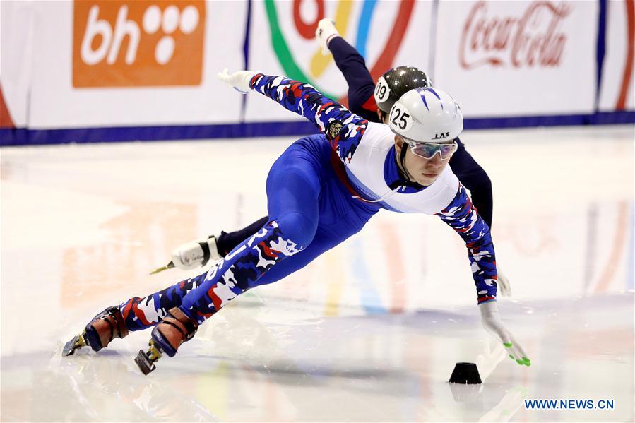 (SP)BOSNIA AND HERZEGOVINA-SARAJEVO-EUROPEAN YOUTH OLYMPIC FESTIVAL-SHORT TRACK SPEED SKATING