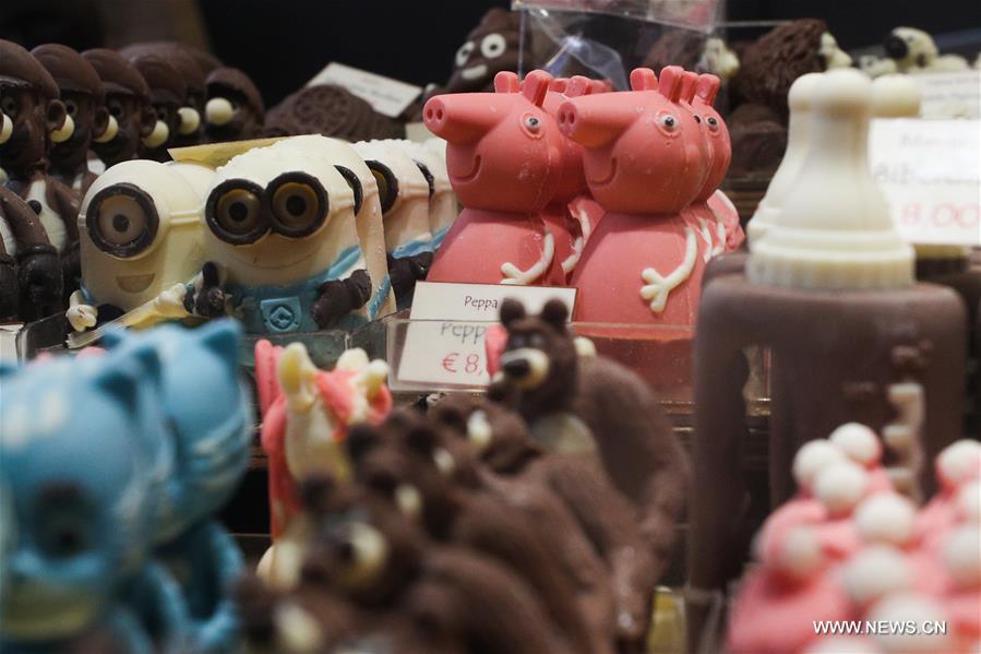 BELGIUM-BRUSSELS-CHOCOLATE FAIR