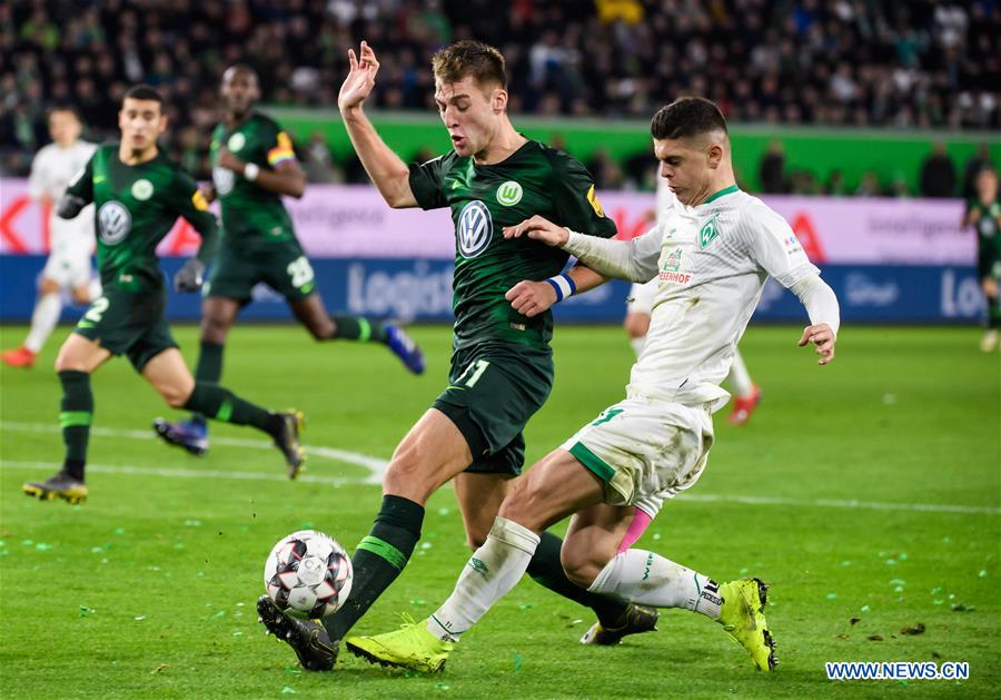 (SP)GERMANY-WOLFSBURG-SOCCER-BUNDESLIGA-WOLFSBURG VS BREMEN