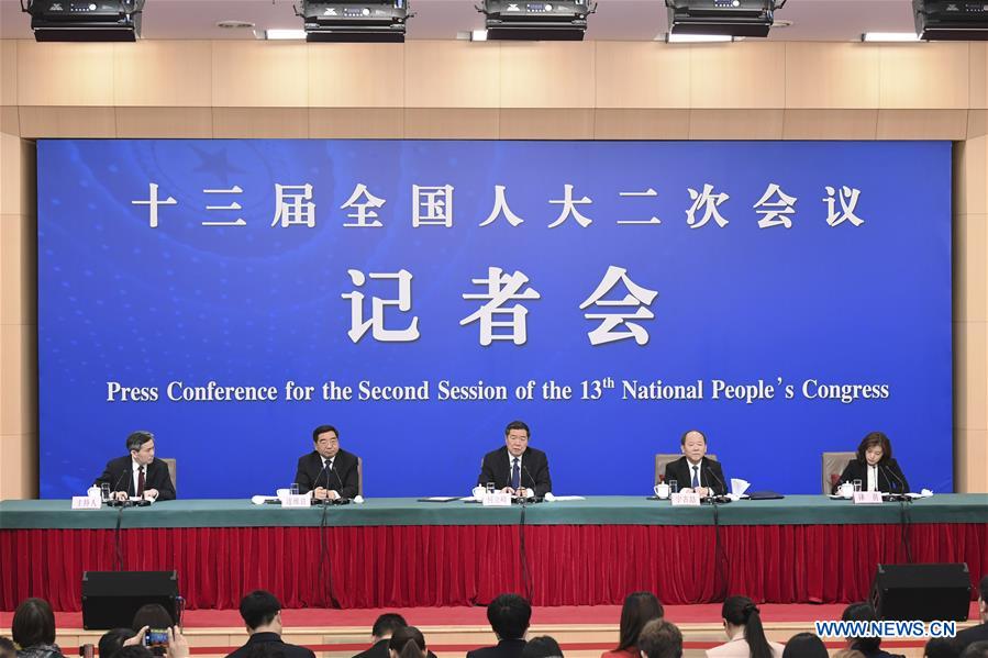 (TWO SESSIONS)CHINA-BEIJING-NPC-PRESS CONFERENCE (CN)