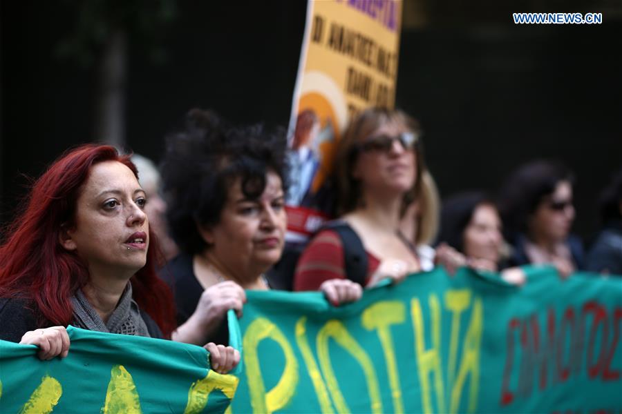 GREECE-ATHENS-RALLY-INTERNATIONAL WOMEN'S DAY