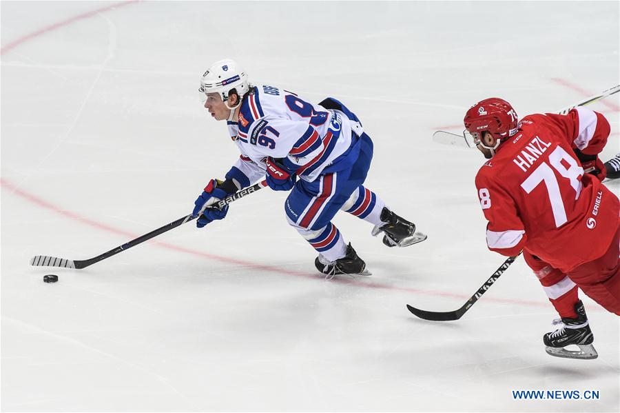 (SP)RUSSIA-MOSCOW-ICE HOCKEY-KHL-SPR VS SKA