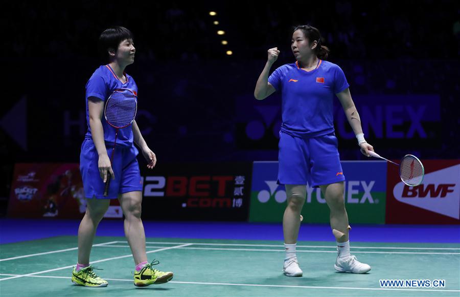 (SP)BRITAIN-BIRMINGHAM-BADMINTON-ALL ENGLAND OPEN-WOMEN'S DOUBLE