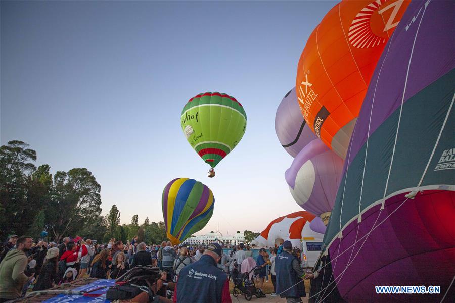 AUSTRALIA-CANBERRA-BALLOON SPECTACULAR