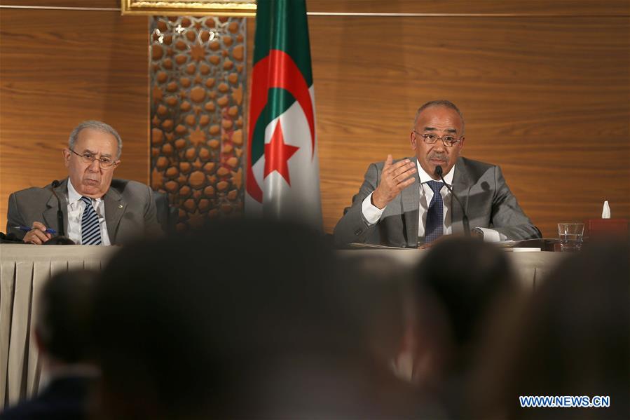 ALGERIA-ALGIERS-PM-FM-PRESS CONFERENCE