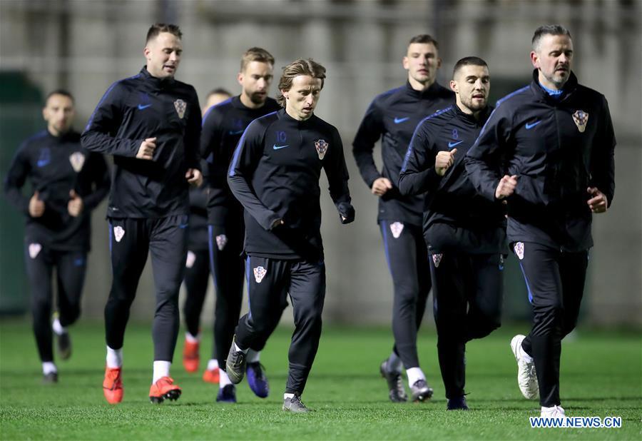 (SP)CROATIA-ZAGREB-SOCCER-EURO 2020-TRAINING