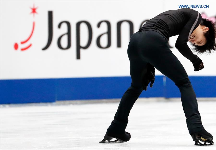 (SP)JAPAN-SAITAMA-FIGURE SKATING-WORLD CHAMPIONSHIPS-TRAINING