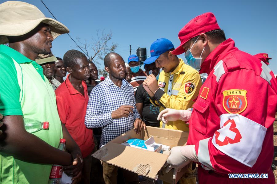 MOZAMBIQUE-BEIRA-IDAI-CHINESE RESCUE TEAM