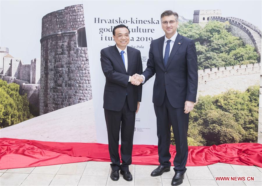 CROATIA-ZAGREB-CHINA-LI KEQIANG-YEAR OF TOURISM-OPENING CEREMONY