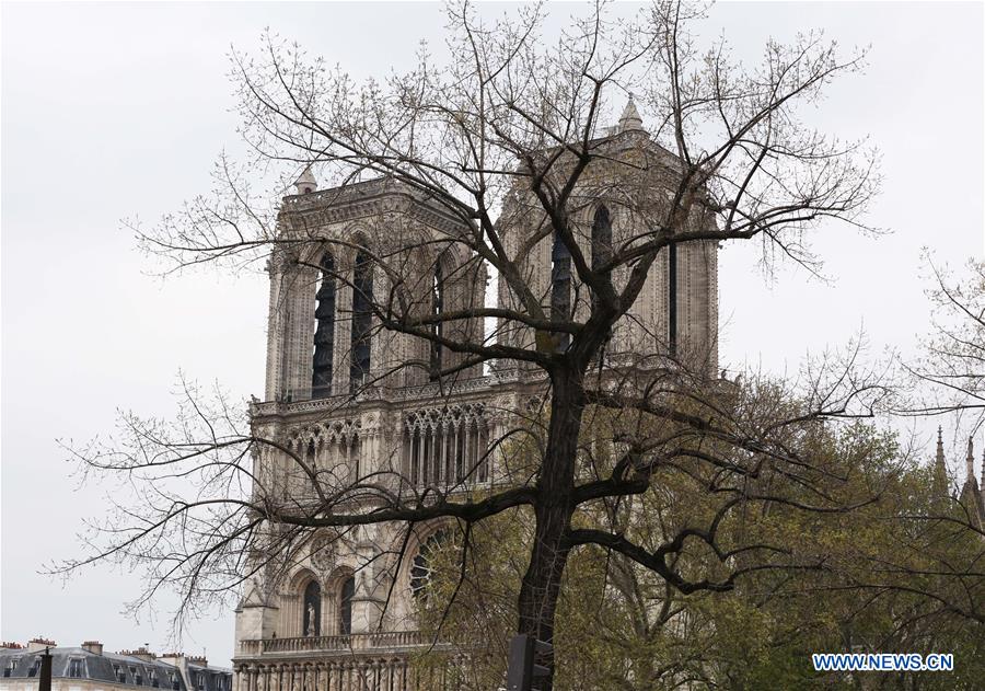 FRANCE-PARIS-NOTRE DAME CATHEDRAL-AFTERMATH