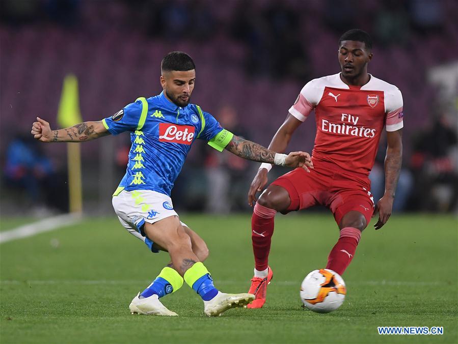 (SP)ITALY-NAPLES-SOCCER-UEFA EUROPA LEAGUE-QUARTERFINAL-NAPOLI VS ARSENAL