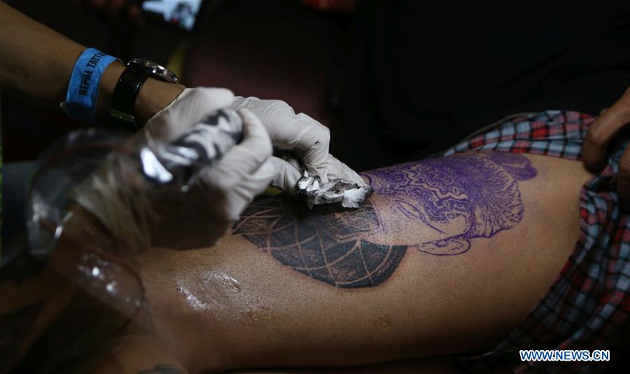 NEPAL-KATHMANDU-TATTOO-CONVENTION