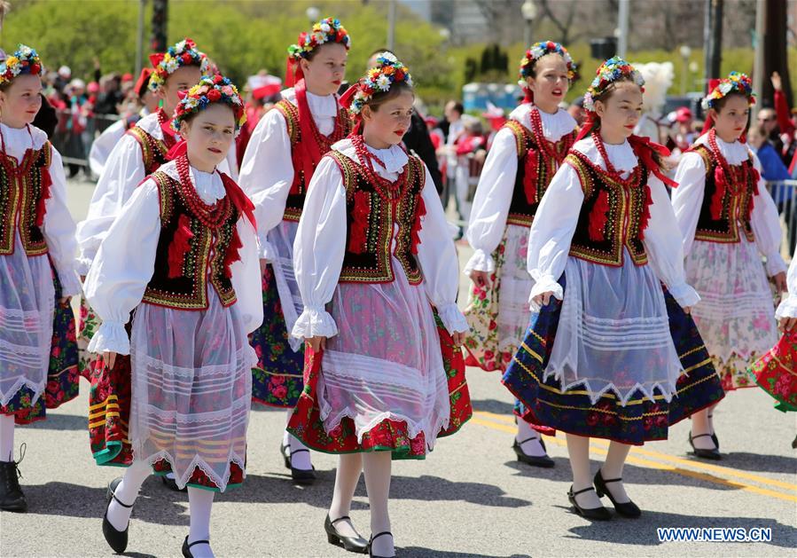 U.S.-CHICAGO-PARADE-POLISH CONSTITUTION DAY 